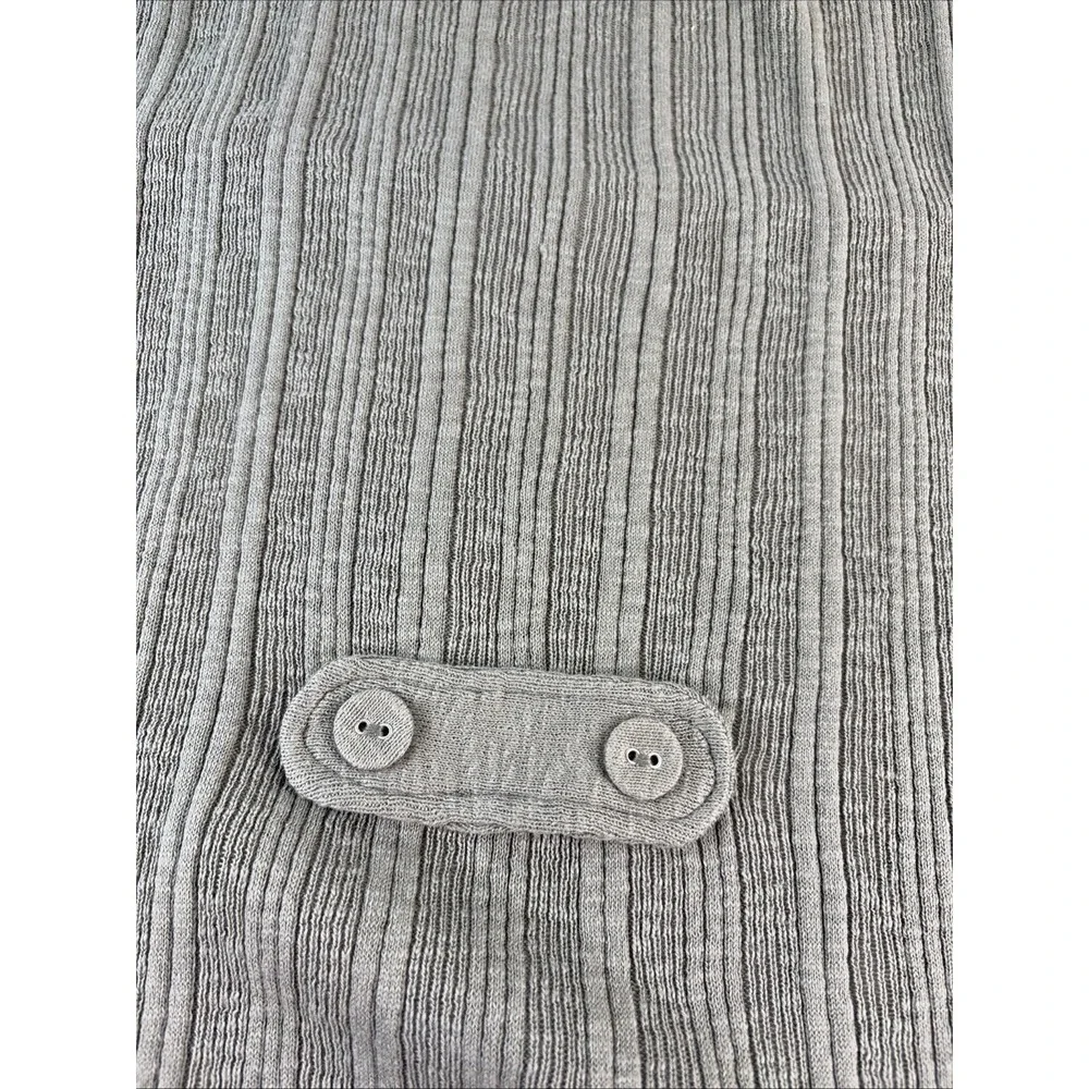 United States Sweaters Womens 1X Sage Green Ribbed Open Front Soft Transitional
